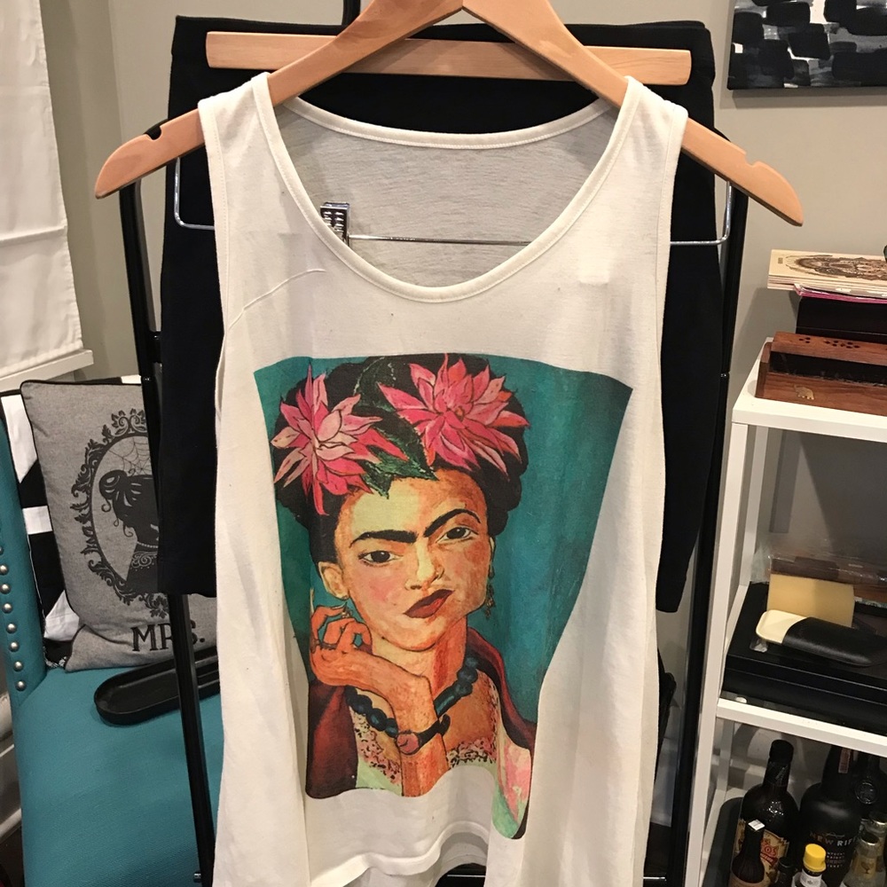 Water color Frida Tank